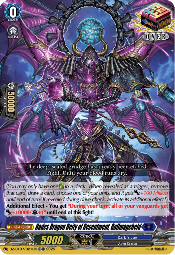 Hades Dragon Deity of Resentment, Gallmageheld ORR - DZBT07