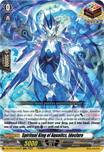 Spiritual King of Aquatics, Idosfaro ORR - DZBT07
