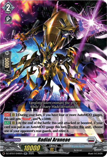 Radial Araneae RR - DZBT07