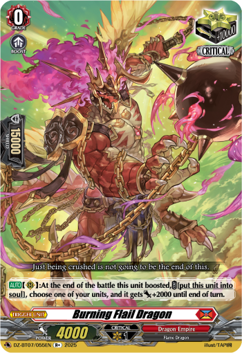 Burning Flail Dragon R+ - DZBT07