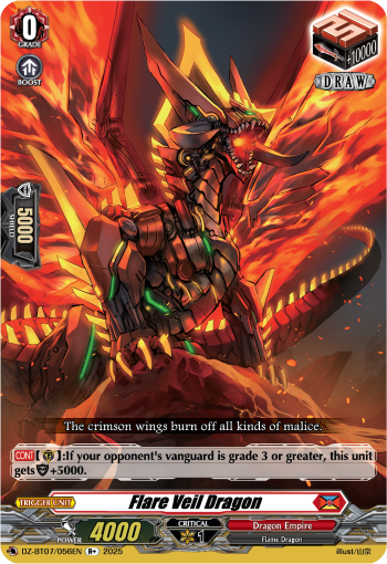 Flare Veil Dragon R+ - DZBT07