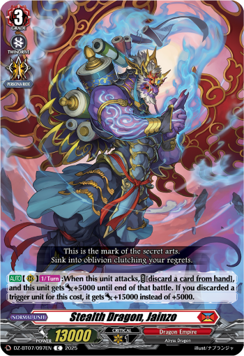 Stealth Dragon, Jainzo C - DZBT07