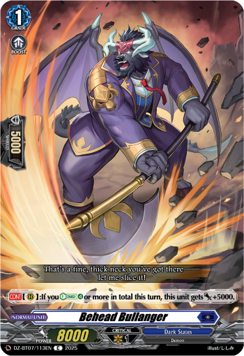 Behead Bullanger C - DZBT07