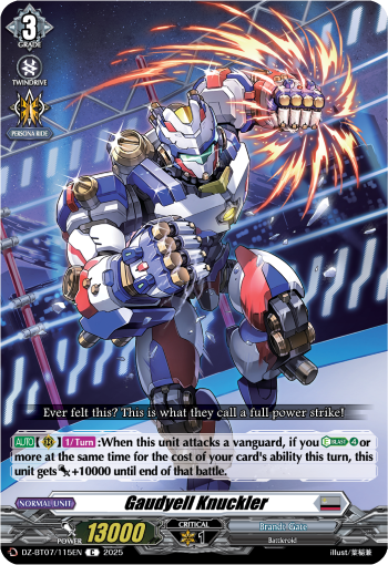 Gaudyell Knuckler C - DZBT07