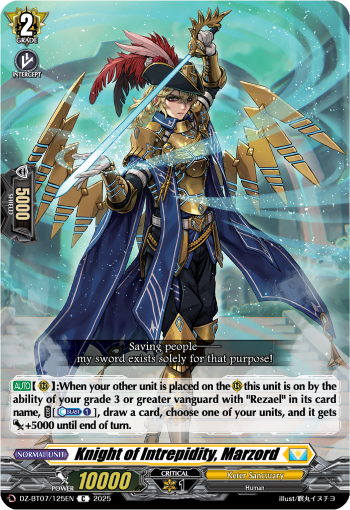 Knight of Intrepidity, Marzord C - DZBT07