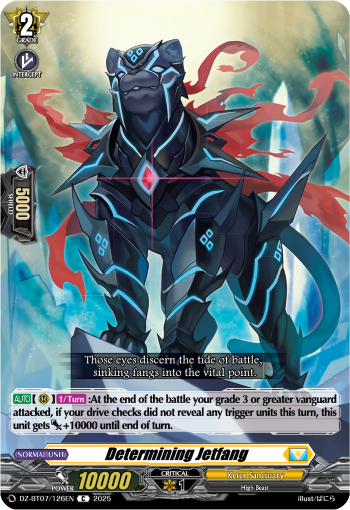 Determining Jetfang C - DZBT07