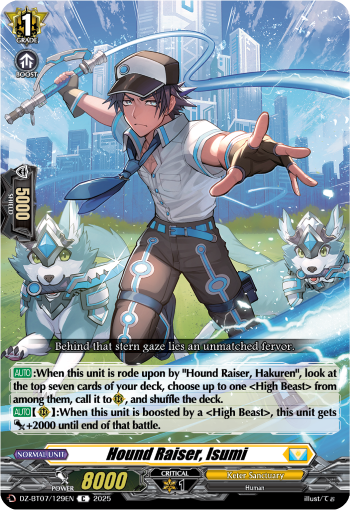 Hound Raiser, Isumi C - DZBT07