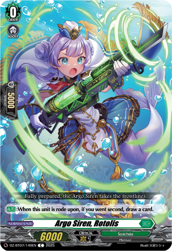 Argo Siren, Rotolis C - DZBT07