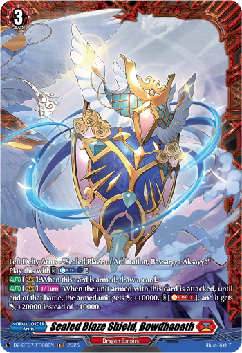 Sealed Blaze Shield, Bowdhanath FR - DZBT07