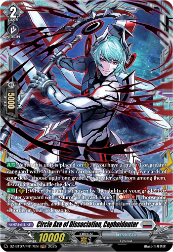 Circle Axe of Dissociation, Cepheides FR - DZBT07