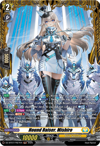 Hound Raiser, Mishiro FR - DZBT07