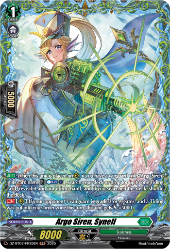 Argo Siren, Synell FR - DZBT07