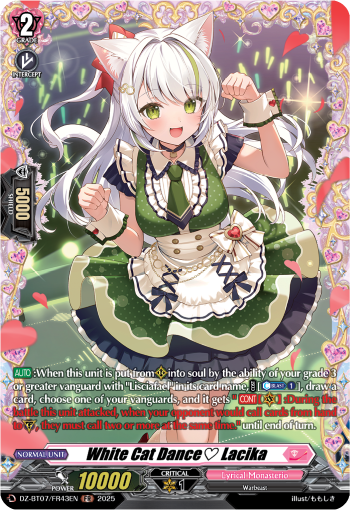 White Cat Dance♡ Lacika FR - DZBT07