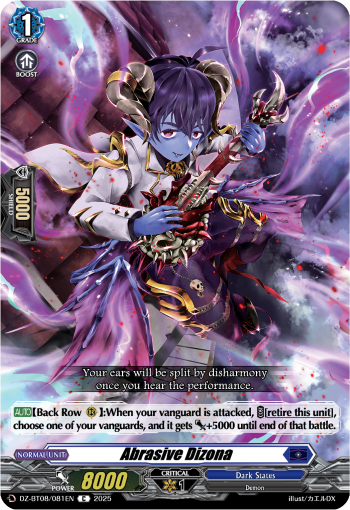 Abrasive Dissonance - Cardfight Vanguard C Card Image