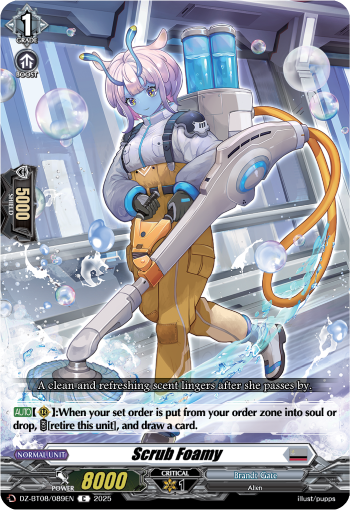 Scrub Foamy - Cardfight Vanguard C Card Image