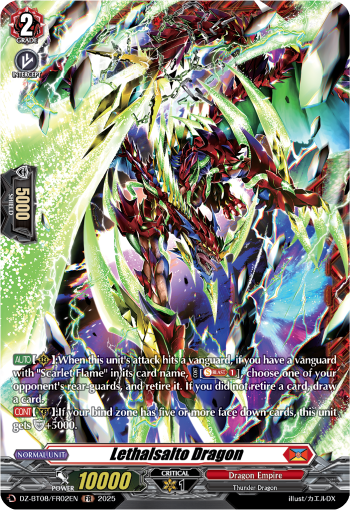 Lethalsalto Dragon (FR) - Cardfight Vanguard FR Card Image