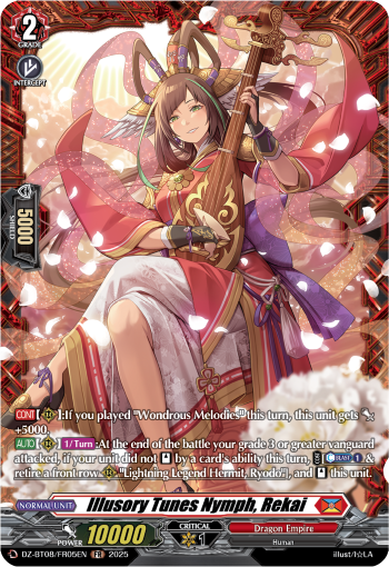 Illusory Tunes Nymph, Rekai (FR) - Cardfight Vanguard FR Card Image