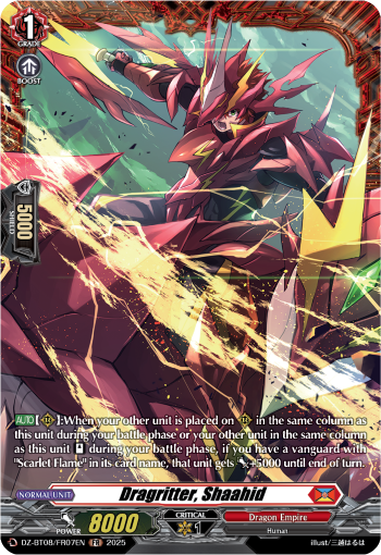 Dragritter, Shaahid (FR) - Cardfight Vanguard FR Card Image
