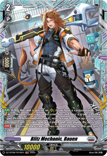 Blitz Mechnanic, Bauen (FR) - Cardfight Vanguard FR Card Image