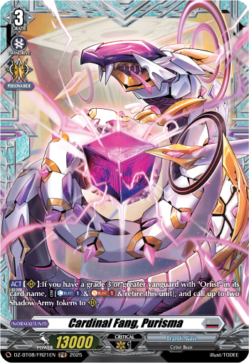 Cardinal Fang, Purisma (FR) - Cardfight Vanguard FR Card Image