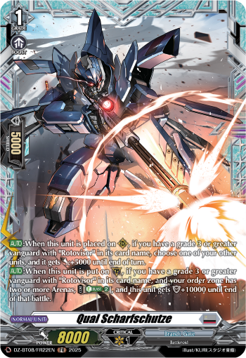 Qual Scharfschutze (FR) - Cardfight Vanguard FR Card Image