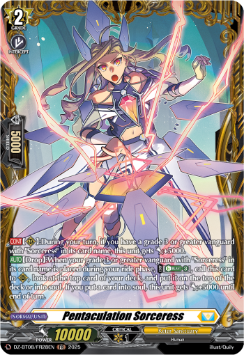 Pentaculation Sorceress (FR) - Cardfight Vanguard FR Card Image