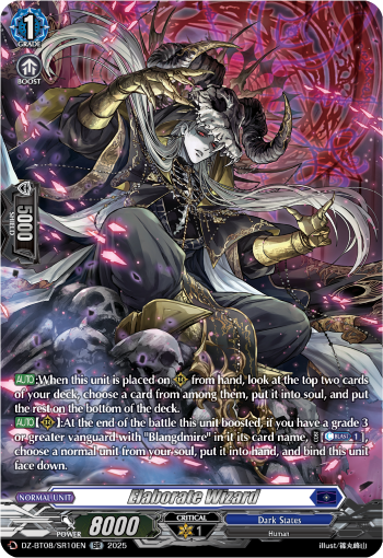 Elaborate Wizard (SR) - Cardfight Vanguard SR Card Image