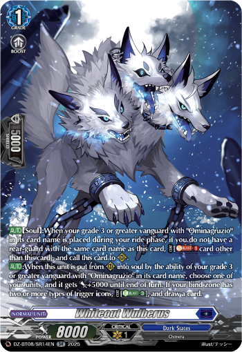Whiteout Wulberus (SR) - Cardfight Vanguard SR Card Image