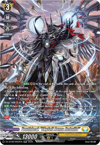 Youthberk "Skyfall Arms: Rebuild" (SR) - Cardfight Vanguard SR Card Image