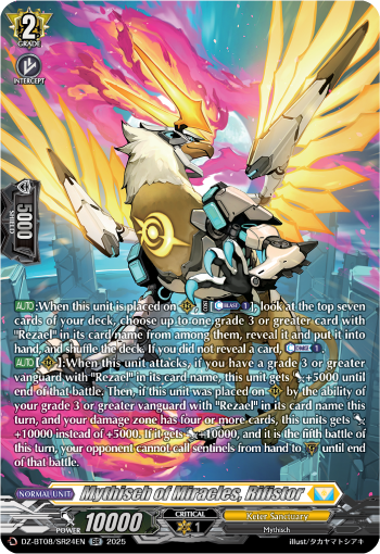 Mythisch of Miracles, Rifistor (SR) - Cardfight Vanguard SR Card Image