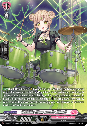 FL∀MMe-Glam sup.Dr. Rimril (SR) - Cardfight Vanguard SR Card Image