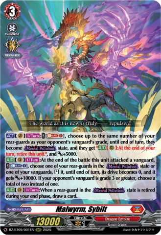 Malwyrm, Sybilt - Cardfight Vanguard RRR Card Image