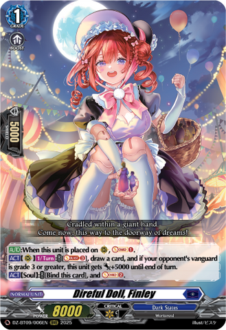Direful Doll, Finley - Cardfight Vanguard RRR Card Image