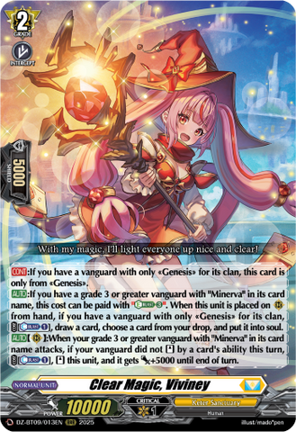 Clear Magic, Viviney - Cardfight Vanguard RRR Card Image