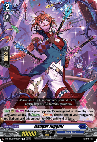 Danger Juggler - Cardfight Vanguard R Card Image