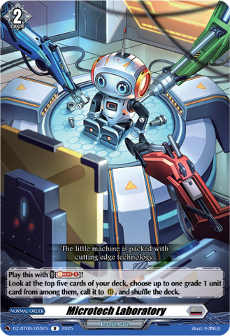 Microtech Laboratory - Cardfight Vanguard R Card Image