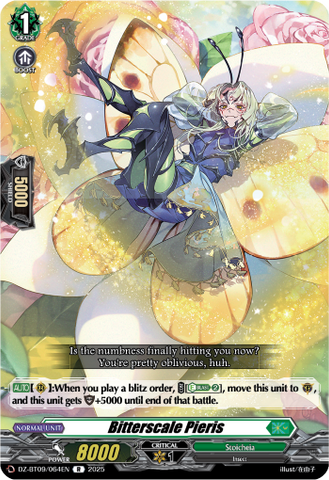 Bitterscale Pieris - Cardfight Vanguard R Card Image