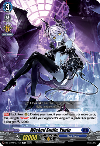 Wicked Smile, Yaatu - Cardfight Vanguard C Card Image
