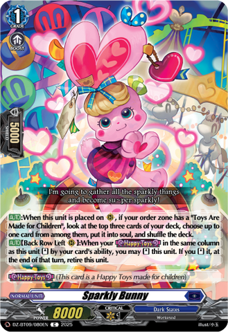 Sparkly Bunny - Cardfight Vanguard C Card Image