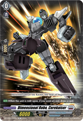 Dimensional Robo, Corekaiser - Cardfight Vanguard C Card Image