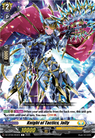 Knight of Tactics, Jolly - Cardfight Vanguard C Card Image