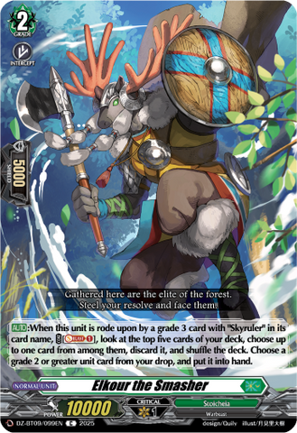 Elkour the Smasher - Cardfight Vanguard C Card Image