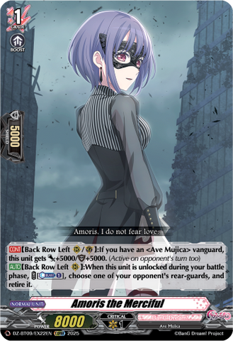 Amoris the Merciful - Cardfight Vanguard EXRRR Card Image