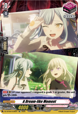 A Dream-like Moment - Cardfight Vanguard EXC Card Image