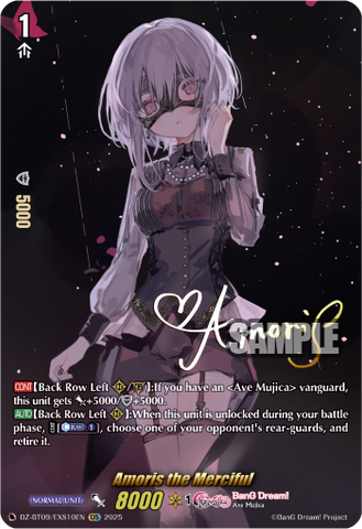 Amoris the Merciful (EXS) - Cardfight Vanguard EXS Card Image