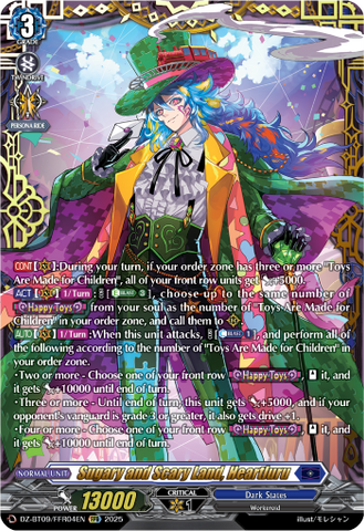 Sugary and Scary Land, Heartluru (FFR) - Cardfight Vanguard FFR Card Image