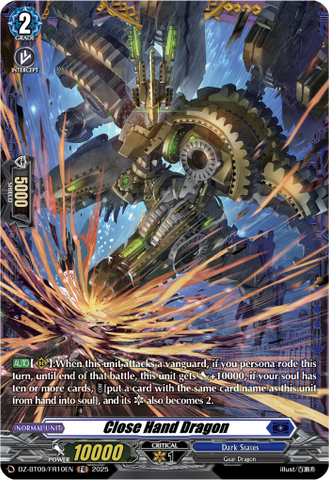 Close Hand Dragon (FR) - Cardfight Vanguard FR Card Image