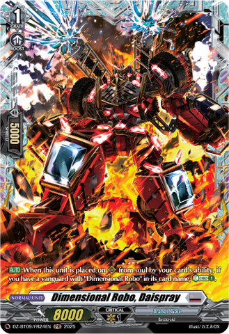 Dimensional Robo, Daispray (FR) - Cardfight Vanguard FR Card Image