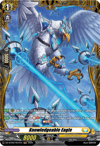 Knowledgeable Eagle (FR) - Cardfight Vanguard FR Card Image