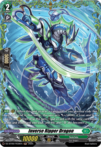 Inverse Ripper Dragon (FR) - Cardfight Vanguard FR Card Image